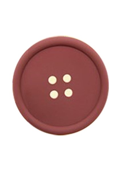 Kahverengi 1 Pc Yaratıcı Ev Isıya Dayanıklı Yuvarlak Su Altlığı Kaymaz Yalıtım Pedi Silikon Masa Mat Basit Düğme Coaster (Yurt Dışından) fiyatları