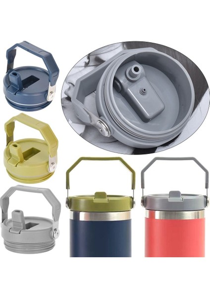 Yeşil Evrensel Çok Renkli Sıçrama Dökülmeye Dayanıklı Termos Bardak Kapağı Metal Kapaklar Şişe Kapağı Için Ozark Için Trail Için Rtic Için Yei (Yurt Dışından) fiyatları