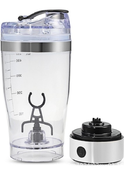 600ML Şarj USB Şarj Edilebilir Elektrikli Karıştırma Kupası Taşınabilir Protein Tozu Çalkalayıcı Şişe Mikser Çalkalayıcı Şişe Protein Çalkalayıcı Protein Bardak Çalkalayıcı (Yurt Dışından)