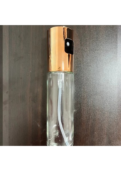 100 ml Gül Altın 100 ml Mutfak Yağı Şişesi Cam Pişirme Araçları Spor Barbekü Sprey Yağ Dağıtıcı Aksesuarları (Yüksek Borlu Cam) (Yurt Dışından)