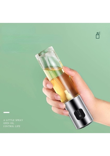 100 ml Gül Altın 100 ml Mutfak Yağı Şişesi Cam Pişirme Araçları Spor Barbekü Sprey Yağ Dağıtıcı Aksesuarları (Yüksek Borlu Cam) (Yurt Dışından)