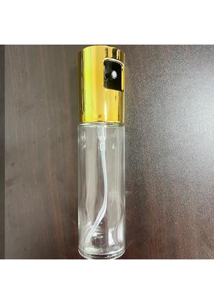 100 ml Gül Altın 100 ml Mutfak Yağı Şişesi Cam Pişirme Araçları Spor Barbekü Sprey Yağ Dağıtıcı Aksesuarları (Yüksek Borlu Cam) (Yurt Dışından)