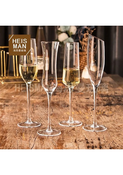 Stil 2 Solmuş Avrupa Tarzı Kristal Cam Yüksek Bacaklı Şampanya Bardakları Yaratıcı Köpüklü Şarap Bardakları Yüksek Görünüm Şarap Bardakları (Yurt Dışından) indirimleri
