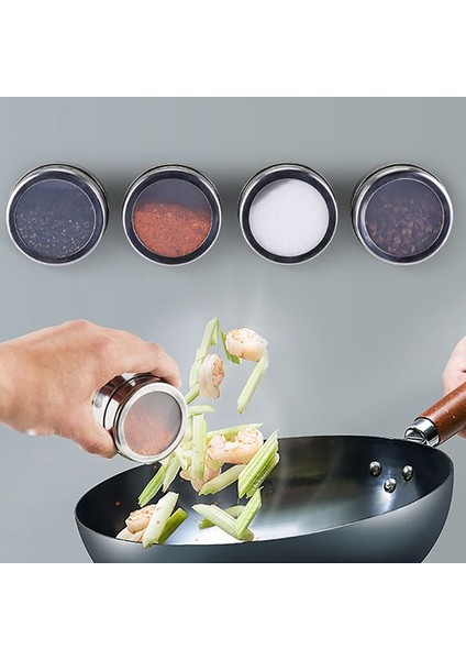 12 Adet Manyetik Baharat Kavanoz Seti Baharat Etiketleri ile Paslanmaz Çelik Baharat Biber Baharat Saklama Kavanozları Teneke Baharat Spreyleri Araçları (Yurt Dışından) fırsatları