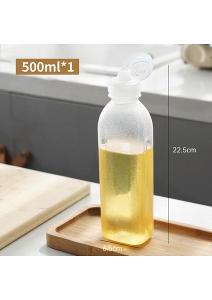 500ML 300/500ML Zeytinyağı Şişesi Plastik Sıkma Fışkırtma Şişesi Çeşni Sıkma Şişeleri Sos Zeytinyağı Şişesi Mutfak Aksesuarları (Yurt Dışından)