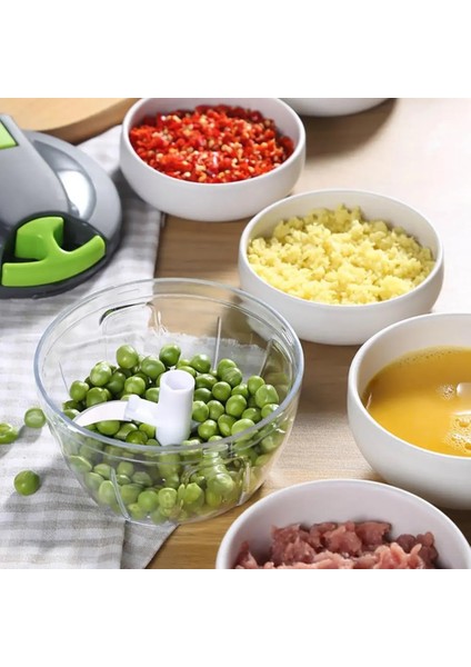 L 520ML/1000ML Manuel Sarımsak Çektirme Öğütücü Gıda Sınıfı Emek Tasarrufu Sağlayan Soğan Biber Sarımsak Kırıcı Gıda Et Kesici Kıyıcı Ev Için (Yurt Dışından) indirimleri