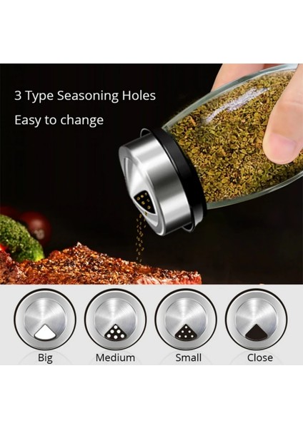 Bütün Set Baharat Kavanoz Seti Raf Cam Organizatör Dönen Cam Baharat Şeker Biber Şişeleri Tuzluklar Tutucu Mutfak Depolama Rafı (Yurt Dışından) modelleri