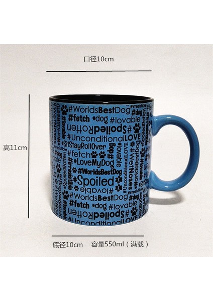 Letter Cup 550ML Kaşık Kapaklı Kupa New Friends Tv Show Central Perk Big Mug 330 - 650ML Kahve Çay Seramik Bardak Arkadaşlar Cappuccino Kupa Arkadaşlar Için Yılbaşı Hediyeleri (Yurt Dışından)