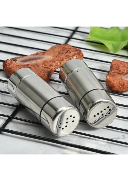 Stil 2 Paslanmaz Çelik Mini Tuzluk Çok Fonksiyonlu Biber Çalkalayıcılar Yaratıcı Baharat Serpme Kavanoz Mutfak Baharat Araçları Açık Için (Yurt Dışından) fırsatları