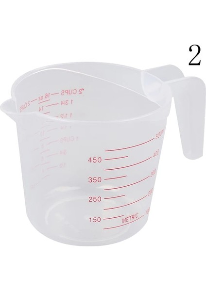 500 ml 1 Adet 1/10 Adet 20-1000 ml Plastik Mezun Ölçüm Kabı Sıvı Kabı Epoksi Reçine Silikon Yapma Aracı Şeffaf Karıştırma Kabı (Yurt Dışından)