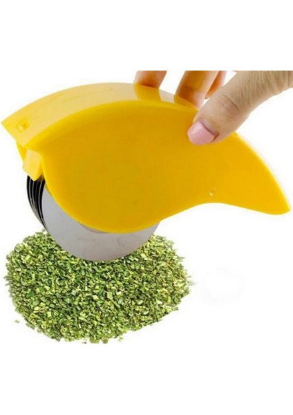 Sarı Ot Haddeleme Rulo Silindirler Kıyma Manuel El Yeşil Soğan Kesici Dilimleme 6 Paslanmaz Çelik Bıçak Mutfak Sebze Doğrama (Yurt Dışından) fırsatları