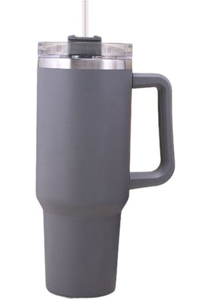 Kırmızı 40 Oz Tumbler Saplı ve Saman Kapaklı Paslanmaz Çelik Yalıtımlı Bardak Sıcak ve Soğuk Içecekler Için Seyahat Kupa (Yurt Dışından) indirimleri
