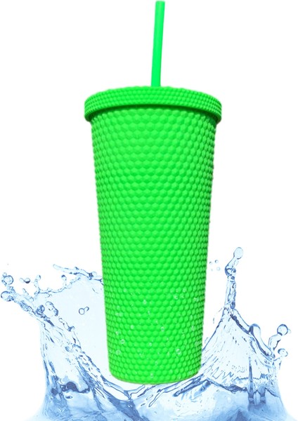 Pembe Su Şişesi Bardak 20 Oz Çivili Su Şişesi Bardak Çift Duvarlı Yeniden Kullanılabilir Bardak Kamp Yürüyüş Seyahat Için Taşınabilir Su Bardağı (Yurt Dışından) fiyatları