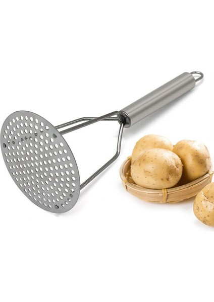 Gümüş Profesyonel Isıya Dayanıklı Patates Ezici Parçalama Makinesi Patates Püresi (Yurt Dışından) modelleri