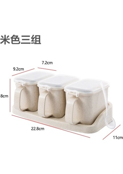 Ordu Yeşil 1 Adet Baharat Kavanoz Baharat Kutusu 6 Adet/takım Mutfak Baharat Depolama Şişe Kavanoz Şeffaf Pp Tuz Biber Kimyon Tozu Kutusu Aracı (Yurt Dışından) fiyatları