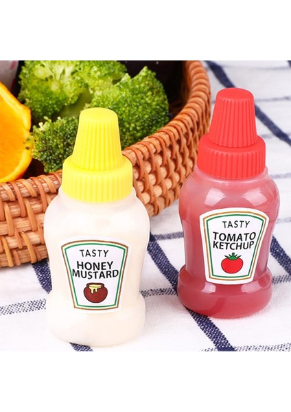 3 Adet Mini Hayvan Mini Taşınabilir Domates Ketçap Şişesi Sos Salata Sıkılabilir Şişe Küçük Bento Bal Şişesi Depolama Öğle Yemeği Kutusunda Mutfak Aksesuarları (Yurt Dışından) fiyatları