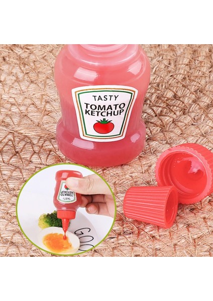 3 Adet Mini Hayvan Mini Taşınabilir Domates Ketçap Şişesi Sos Salata Sıkılabilir Şişe Küçük Bento Bal Şişesi Depolama Öğle Yemeği Kutusunda Mutfak Aksesuarları (Yurt Dışından) modelleri