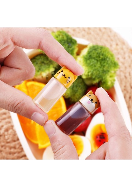 3 Adet Mini Hayvan Mini Taşınabilir Domates Ketçap Şişesi Sos Salata Sıkılabilir Şişe Küçük Bento Bal Şişesi Depolama Öğle Yemeği Kutusunda Mutfak Aksesuarları (Yurt Dışından) fırsatları