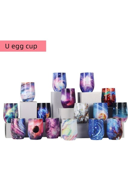 A-5 301-400ML U Yumurta Şekilli Çift Duvar Yalıtımlı 12OZ Paslanmaz Çelik Şarap Bardağı Şampanya Bardağı Parti Süslemeleri Mutfak Malzemeleri (Yurt Dışından) modelleri