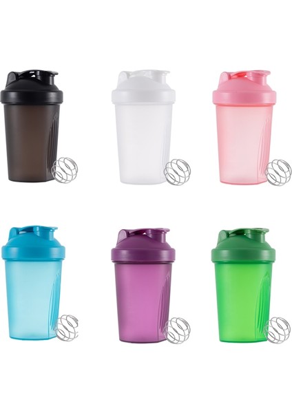 Pembe 400 ml Blender Shaker Şişe Plastik Protein Sallar Şişesi Çırpma Topu ile Sızdırmaz Toz Protein Shaker Spor Salonu Spor Şişe (Yurt Dışından) indirimleri