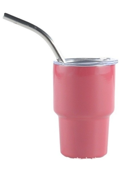 H 60 ml 2 Oz Mini Samanlı Bardak Sevimli Atış Cam Kapaklı Kahve Kupa Seyahat Bira Bardak Dondurma Isı Yalıtımı (Yurt Dışından)
