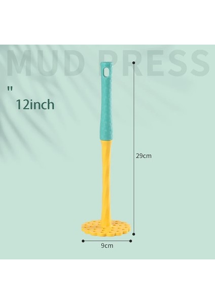 YW12IN Preslenmiş Patates Ezici Ricer Püre Suyu Yapımcısı Patates Çamur Itici Pürüzsüz Musher Patates Kırıcı Meyve Makinesi Mutfak Aletleri (Yurt Dışından)