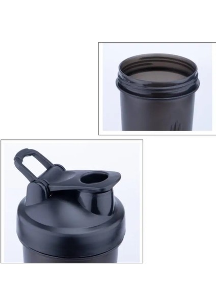 Saf Beyaz 600 ml Dropshipme Taşınabilir Shaker Şişe Protein Shake Spor Salonu Karıştırma Fincan Spor Spor Su Şişeleri Saplı Açık Mikser Kupa (Yurt Dışından) modelleri