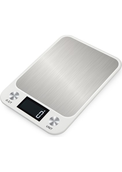 Beyaz B 10KG Mutfak Elektronik Dijital Terazi 15KG/1G Ağırlığı Gıda Pişirme Pişirme Kahve Dengesi Akıllı Paslanmaz Çelik Dijital Terazi Gram (Yurt Dışından)