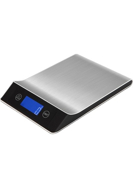 Siyah A 5kg Mutfak Elektronik Dijital Terazi 15KG/1G Ağırlığı Gıda Pişirme Pişirme Kahve Dengesi Akıllı Paslanmaz Çelik Dijital Terazi Gram (Yurt Dışından)