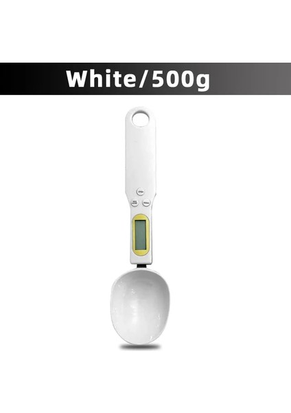 Beyaz Dijital Mutfak Terazisi, LCD Ekran 1g/0.1oz Hassas Paslanmaz Çelik Gıda Ölçeği Pişirme Pişirme Tartı Elektronik (Yurt Dışından)