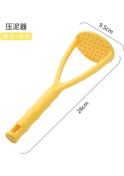 Sarı Mutfak Patates Kabak Püresi Havuç Pres Çamur Makinesi Sarımsak Kırıcı Taşınabilir Manuel Meyve Sebze Gıda Robotları Saplı (Yurt Dışından) fiyatları