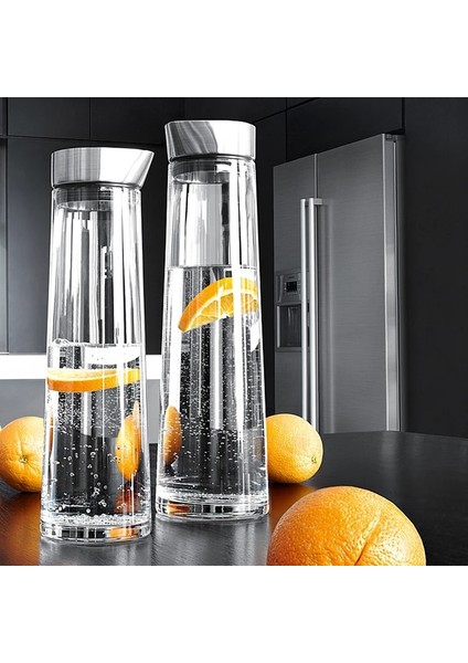 1000 ml Su Isıtıcısı 1l/1.5l Kalınlaşmış Cam Su Şişesi Paslanmaz Çelik Kapaklı Soğuk Su Sürahisi Sürahi Kaynar Su Suyu Cam Sürahi Şişe (Yurt Dışından) fiyatları