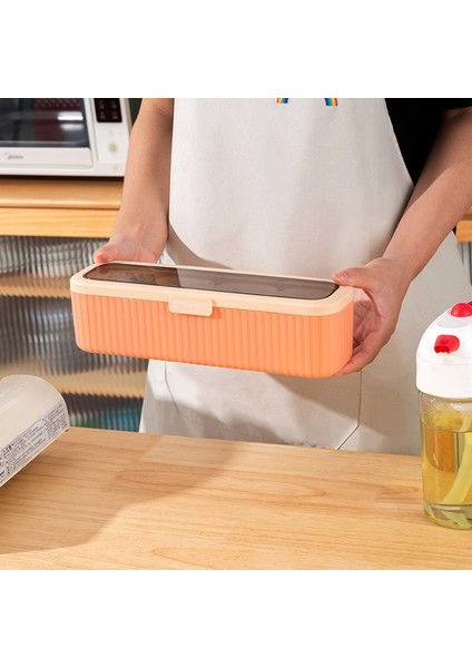 Sarı 4 Izgaralar Baharat Kutusu Baharat Kavanoz Mutfak Organizatör ve Depolama Baharat Kavanozları Tuz ve Biber Çalkalayıcılar Konteyner Baharat Konteyner Seti (Yurt Dışından) modelleri