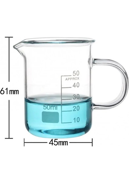 250 ml 50/100/250/500/1000 ml Mutfak Laboratuvar Camı Ölçüm Kabı Şişe Büyük Kapasiteli Yüksek Sıcaklığa Dayanıklı Cam Ölçekli Beher (Yurt Dışından) indirimleri