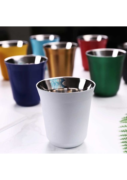 Gök Mavisi <50ML 80ML="" Espresso="" Kupalar="" 304="" Paslanmaz="" Çelik="" Kahve="" Fincanları="" Küçük="" Kapasiteli="" Yalıtım="" Türk="" Çevre="" DOSTU=""></50ML> (Yurt Dışından) fiyatları