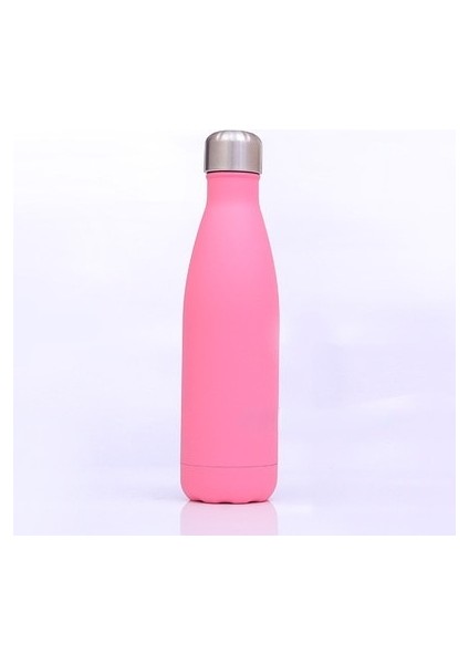 Pembe 750 ml 1000 ml Çift Duvar 304 Paslanmaz Çelik Termos Moda Vakum Termos Açık Taşınabilir Spor Termal Içecek Su Şişesi (Yurt Dışından)
