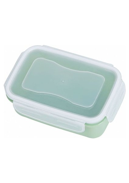 Kare-Yeşil 280 ml Plastik Öğle Yemeği Kutusu Bento Kutusu Sebze Meyve Salatası Taze Tutma Kapaklı Kase Mühür Sızdırmaz Kamp Piknik Gıda Saklama Kutusu (Yurt Dışından) fiyatları