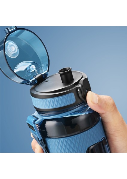 Vine Cyan 800 ml Uzspace Spor Su Şişeleri Spor Salonu Sızdırmaz Damla Geçirmez Taşınabilir Çalkalayıcı Açık Seyahat Su Isıtıcısı Plastik Içecek Su Şişesi Bpa Ücretsiz (Yurt Dışından) fırsatları