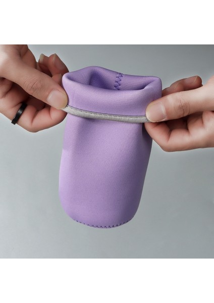 Pembe 550 ml Taşınabilir Neopren Vakum Bardak Kol Su Şişesi Kapağı Yalıtkan Kol Çantası Cam Şişe Kutusu Kılıfı Spor Aksesuarları (Yurt Dışından)