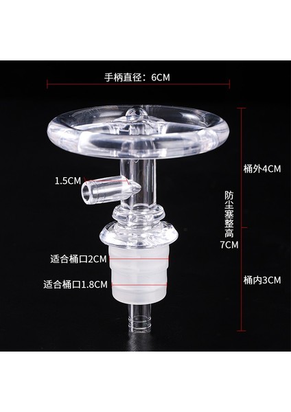 Toz Fişi Çevre Dostu Su Sebili Fişi Mühürlü Filtre Yeniden Kullanılabilir Toz Geçirmez Temizle Galon Su Sürahisi Hortumlu Kapak Ev Ofis Malzemeleri Için (Yurt Dışından) modelleri