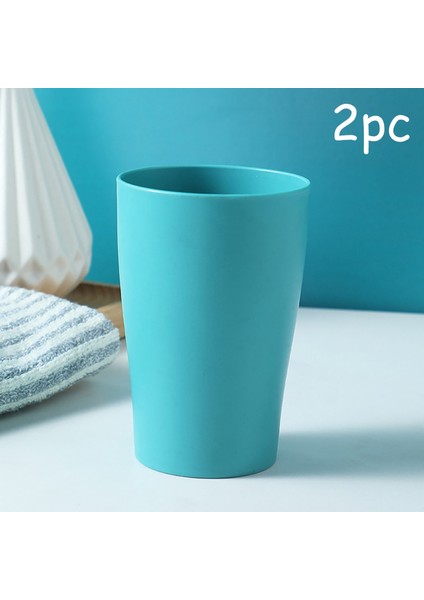 Kırmızı 2 Pc Pp Plastik Bardaklar Gargara Bardak Soğuk Su Bardakları Çocuk Sofra Bardak Seti Lokanta Kupalar Kahve Için Kalın Çift Katmanlı Kalp Fincan (Yurt Dışından)