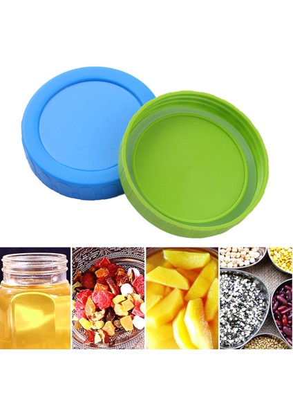 4 Adet 70MM Çeşitli Renk Iç Çapı Plastik Sızdırmaz Yedek Kapaklı Kapaklar Silikon Sızdırmazlık O Halkaları Mason Kavanozları Içme Kavanozları (Yurt Dışından) fiyatları