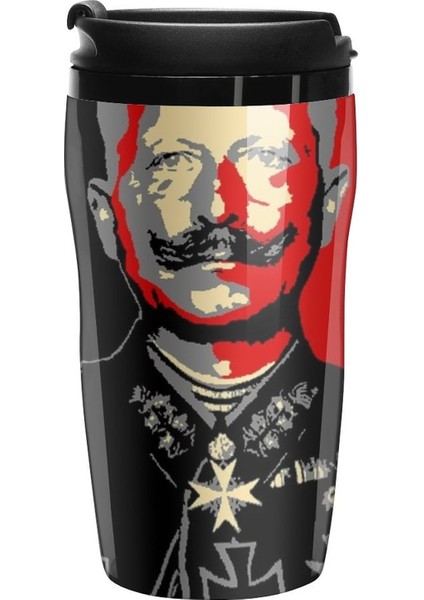 350 ml Yeni 1. Dünya Savaşı Kaiser Wilhelm Seyahat Kahve Kupa Kupa Kahve Fincanı Siyah Kahve Fincanı Termo Kahve Kupa (Yurt Dışından)