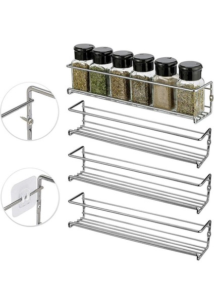 Raf Setleri Cam Baharat Kavanoz Seti Baharat Kutusu Kapağı Çeşni Potu Baharat Şişesi Cam Mutfak Malzemeleri ve Malzemeleri Tuzluk Teneke Kutu (Yurt Dışından) fırsatları