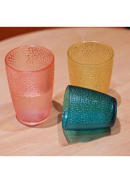 Beyaz L 220/290/350 ml Akrilik Su Bardağı Puantiyeli Içecek Bardakları Isıya Dayanıklı Meyve Suyu Bardakları Bira Kahve Kupa Tumblers Kahve Fincanı Tasse (Yurt Dışından)