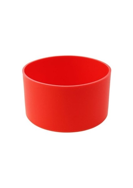 Kırmızı 17 Renk 7.0cm Silikon Bardak Alt Kapak Isı Yalıtımı Coaster Kol Su Bardağı Kapağı Kılıf 70MM Kaymaz Şişe Kolu (Yurt Dışından)