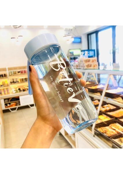 Şeffaf Siyah 600 ml Spor Su Şişesi Bpa Içermeyen Sızdırmaz Plastik Şişe Yoga Bisiklet Için Erkekler Kızlar Için Dayanıklı Büyük Kapasiteli Xqmg (Yurt Dışından) fiyatları