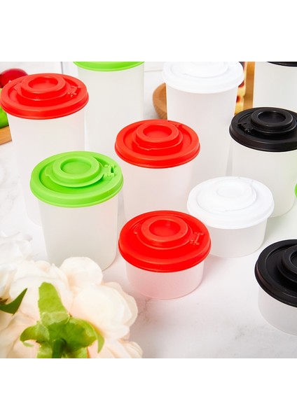 Siyah M 1 Adet Mini Tuz ve Biber Çalkalayıcı Piknik Açık Mutfak Öğle Yemeği Kutusu Seyahat Baharat Temizle Renkli Kapaklı Plastik Mühürlü Kavanoz Dağıtıcı (Yurt Dışından)