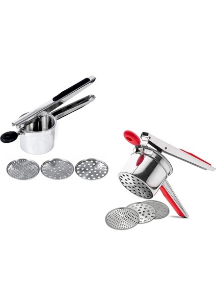 Kırmızı Tatlı Patates Ezici Mutfak Aracı Spaetzle Makinesi Basın Spaetzle Erişte Makinesi (Yurt Dışından)