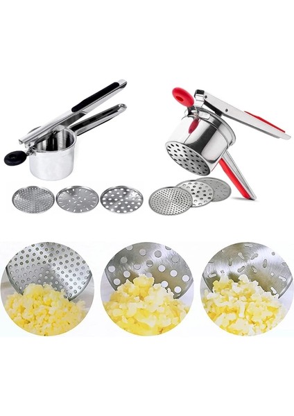 Kırmızı Tatlı Patates Ezici Mutfak Aracı Spaetzle Makinesi Basın Spaetzle Erişte Makinesi (Yurt Dışından)